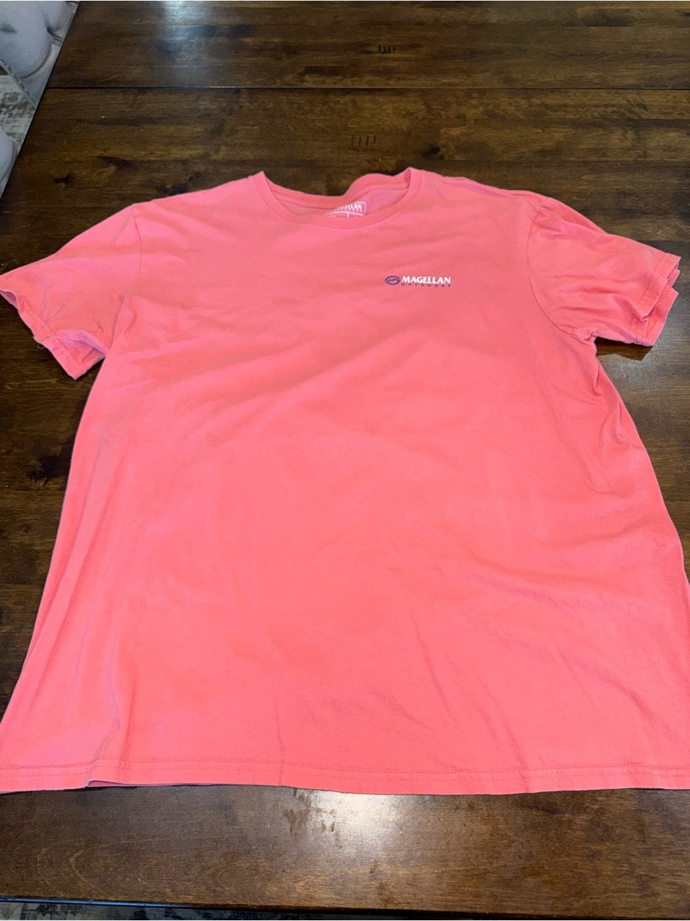 Magellan Outdoors Coral Pink Short-Sleeve Crew Tee